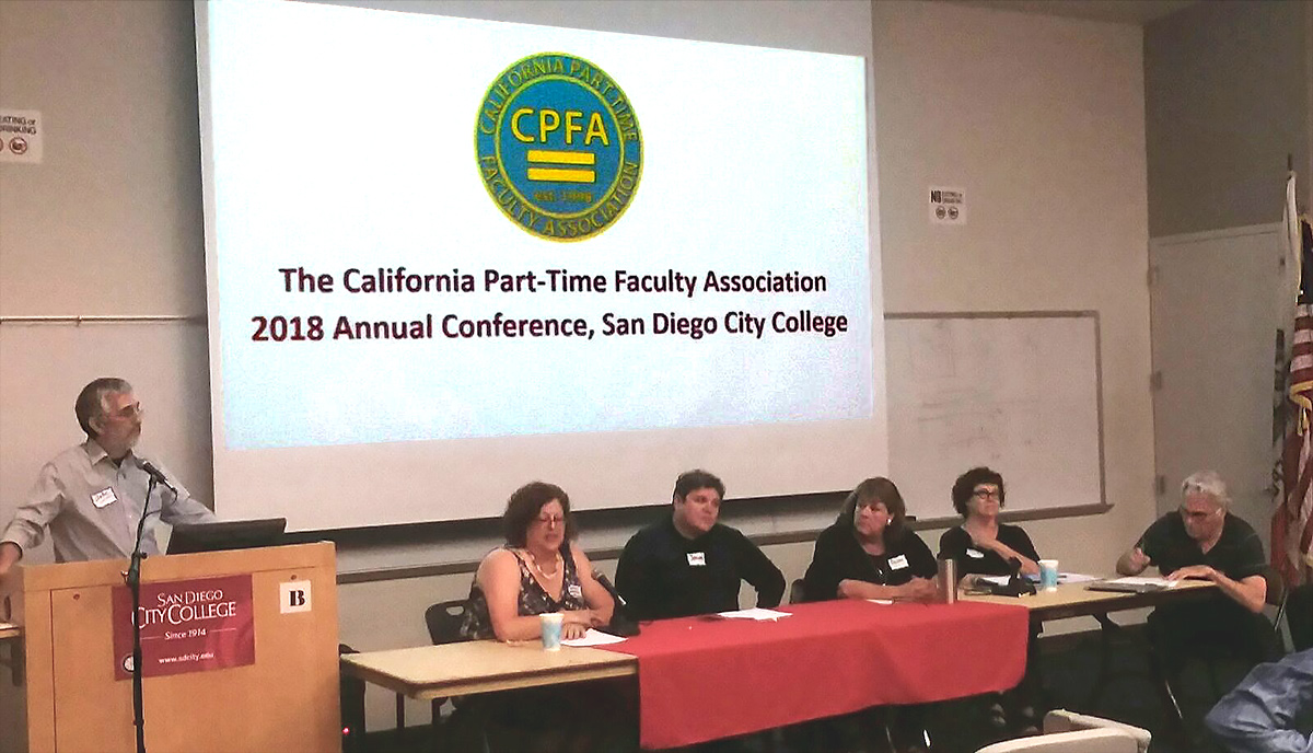 John Martin, CPFA Chair, Speaking at the CPFA Conference 2018
